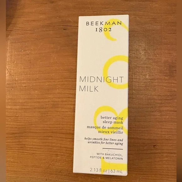 NWT Beekman 1802 Midnight Milk 2.13 oz Better Aging Sleep Mask Never opened - Picture 4 of 4